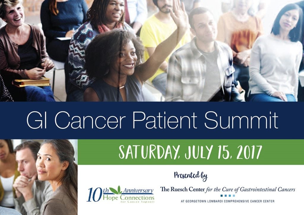 GI Cancer Patient Summit: July 15, 2017