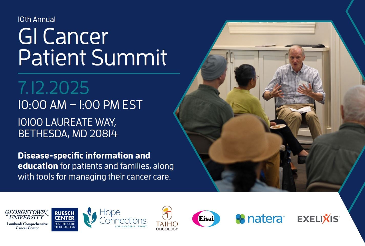 GI Cancer Patient Summit with Sponors